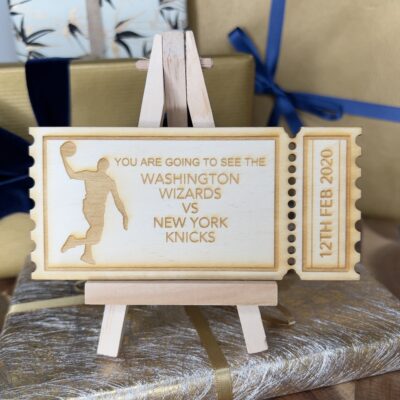 Jajo UK Event Ticket, Travel Token, Keepsake Ticket