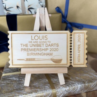 Jajo UK Event Ticket, Travel Token, Keepsake Ticket